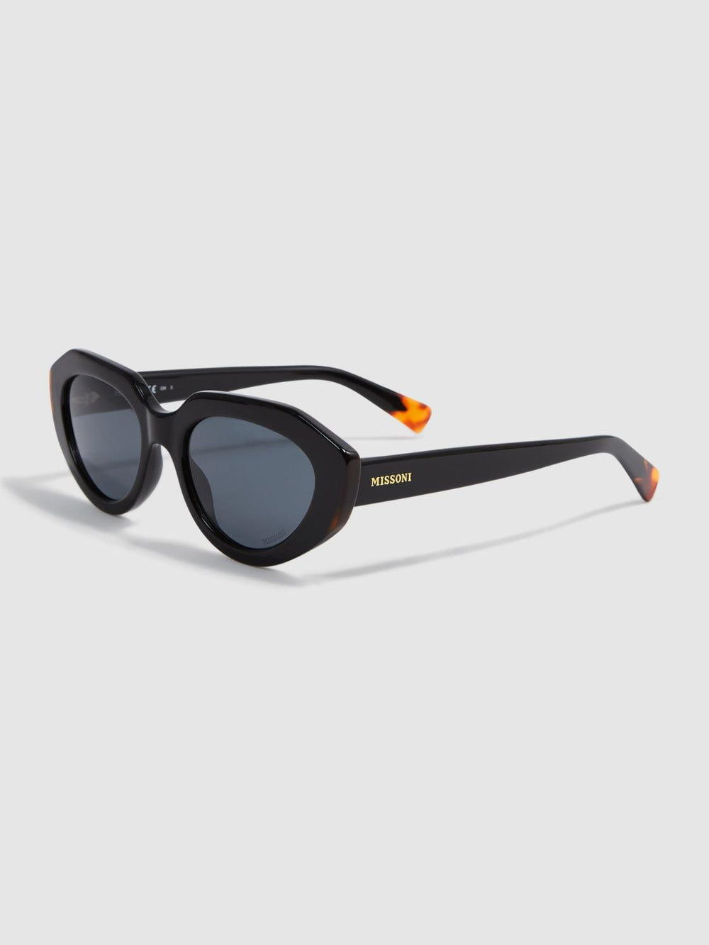 Reiss Sunglasses | Missoni Eyewear Rounded Cat Eye Sunglasses Black - Women