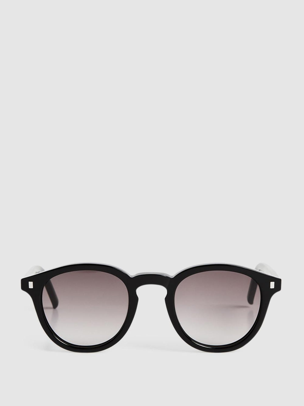 Reiss Sunglasses | Nelson Monokel Eyewear Round Sunglasses Black - Men