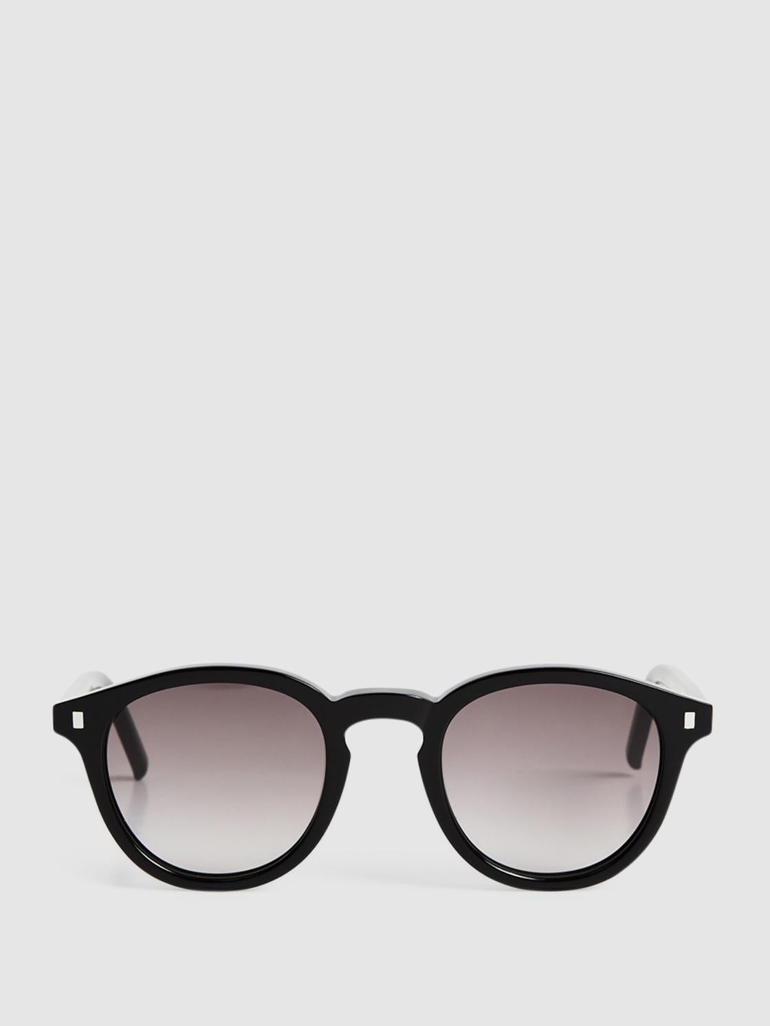 Reiss Sunglasses | Nelson Monokel Eyewear Round Sunglasses Black - Men