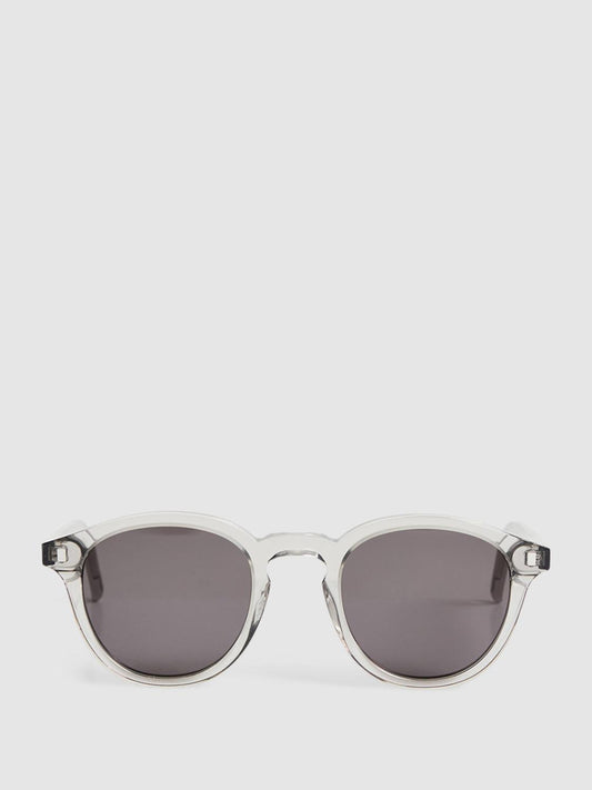 Reiss Sunglasses | Nelson Monokel Eyewear Round Sunglasses Black - Men