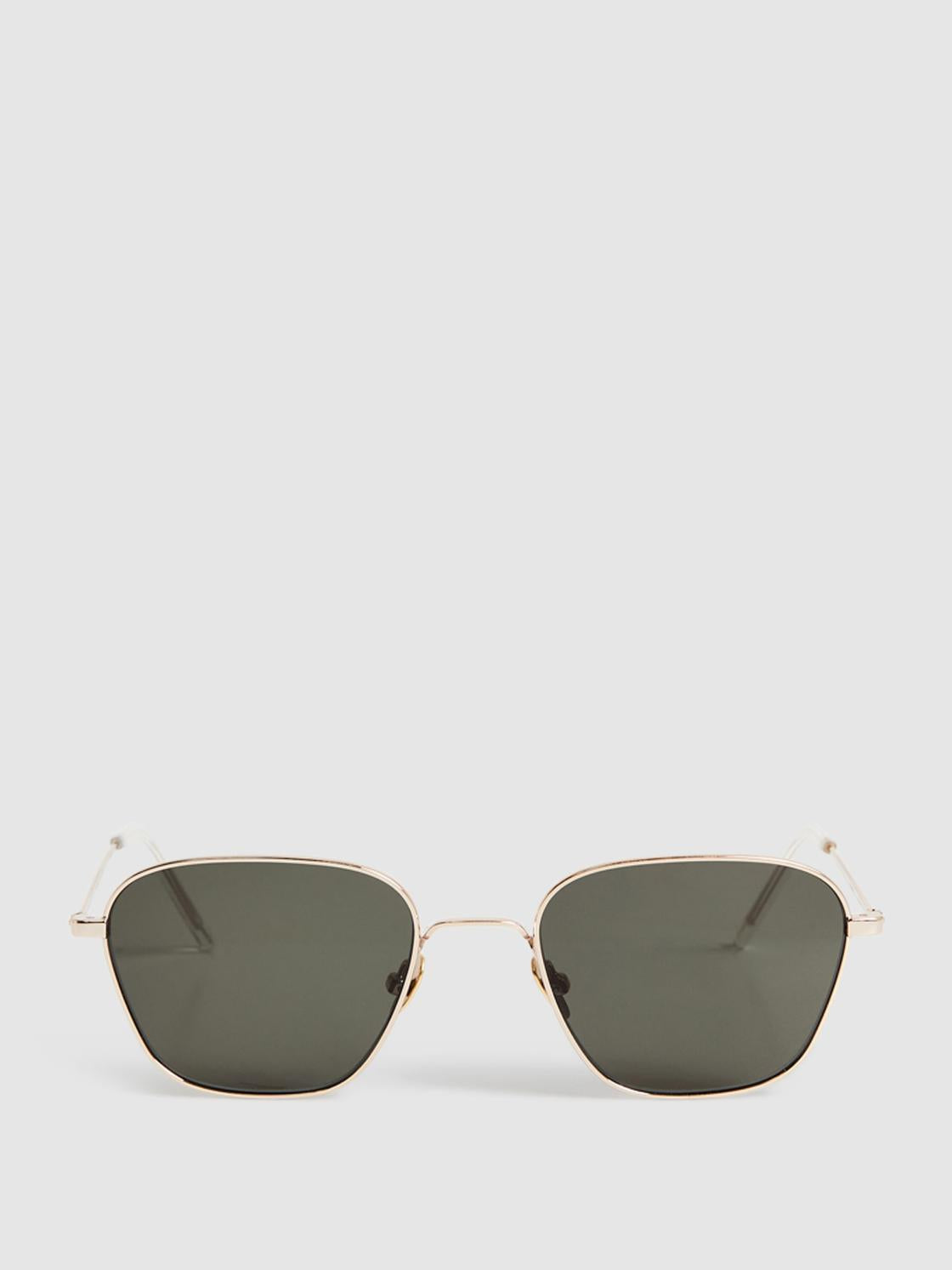 Reiss Sunglasses | Otis Monokel Eyewear Squared Sunglasses Black - Men