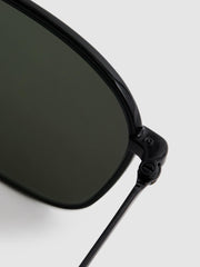 Reiss Sunglasses | Otis Monokel Eyewear Squared Sunglasses Black - Men