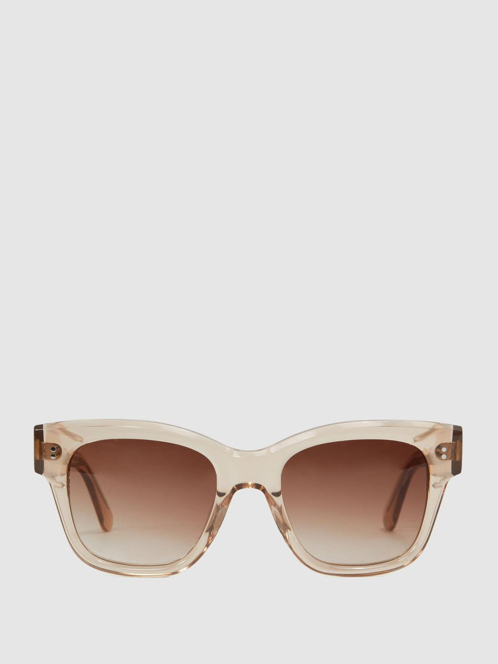 Reiss Sunglasses | Seven Chimi Large Frame Acetate Sunglasses Ecru - Women