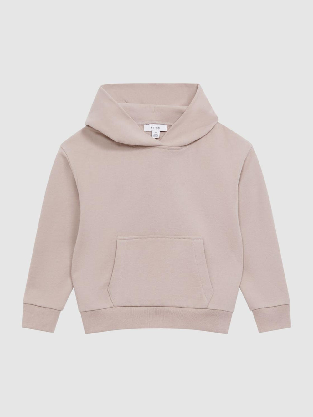 Reiss Sweats &amp; Hoodies | Alexander Oversized Cotton Jersey Hoodie Fern Green - Children