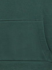 Reiss Sweats &amp; Hoodies | Alexander Oversized Cotton Jersey Hoodie Midnight Green - Children