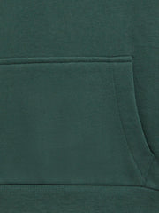 Reiss Sweats &amp; Hoodies | Alexander Oversized Cotton Jersey Hoodie Midnight Green - Children
