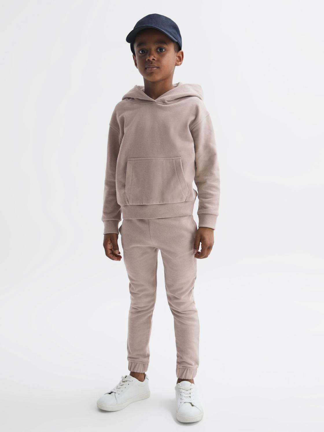 Reiss Sweats &amp; Hoodies | Ali Garment Dye Jersey Joggers Fern Green - Children