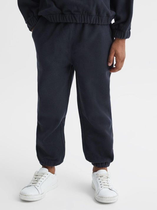 Reiss Sweats &amp; Hoodies | Bear Micro Fleece Joggers Navy - Children