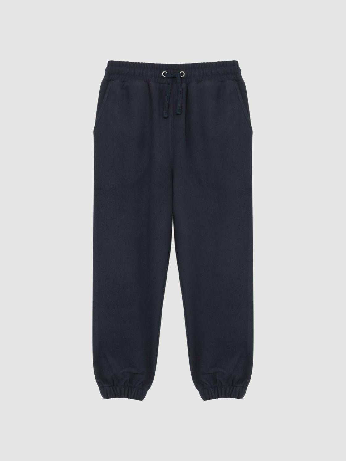 Reiss Sweats &amp; Hoodies | Bear Micro Fleece Joggers Navy - Children