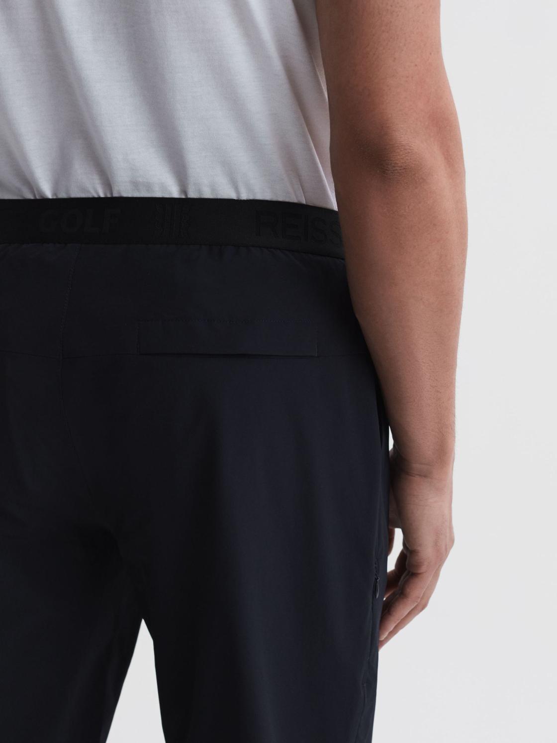 Reiss Sweats &amp; Hoodies | Berkley Elasticated Waistband Trousers Navy - Men