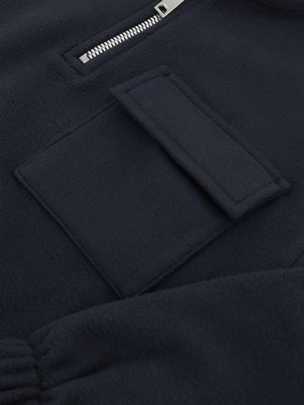 Reiss Sweats &amp; Hoodies | Conrad Micro Fleece Half Zip Jumper Navy - Children