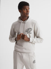Reiss Sweats &amp; Hoodies | Fabien R Loungewear Hoodie Navy - Men