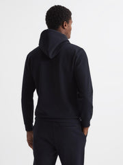 Reiss Sweats &amp; Hoodies | Fabien R Loungewear Hoodie Navy - Men