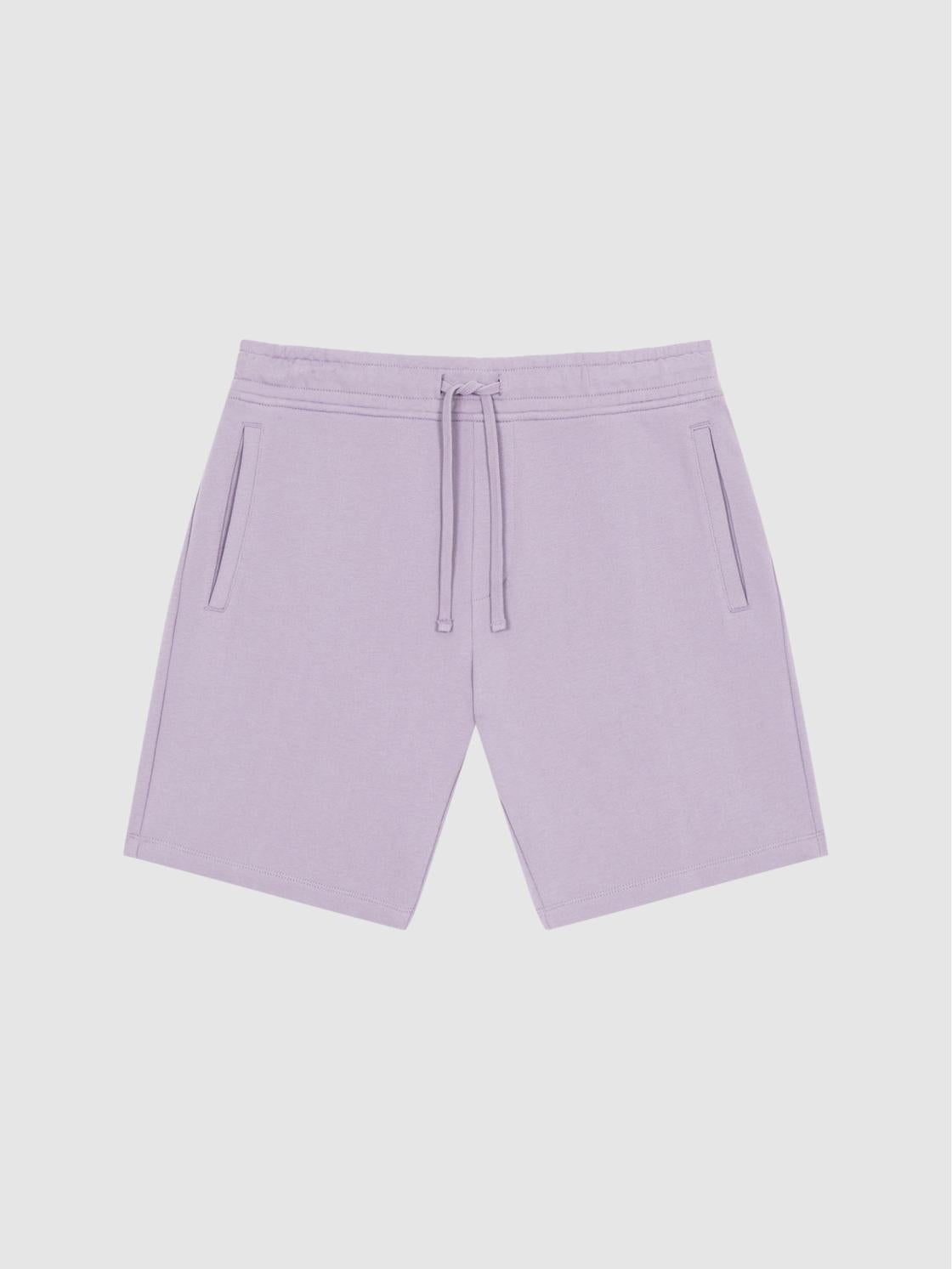 Reiss Sweats &amp; Hoodies | Henry Garment Dye Jersey Shorts Fern Green - Men