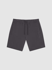 Reiss Sweats &amp; Hoodies | Henry Garment Dye Jersey Shorts Washed Black - Men