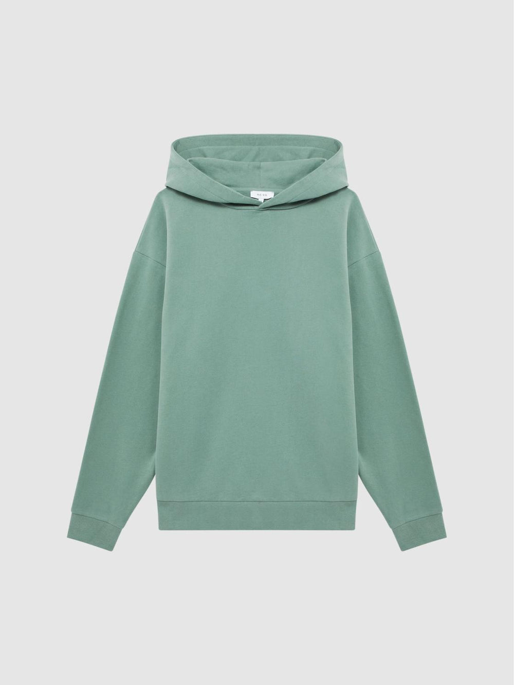 Reiss Sweats &amp; Hoodies | Kace Garment Dye Hoodie Fern Green - Men