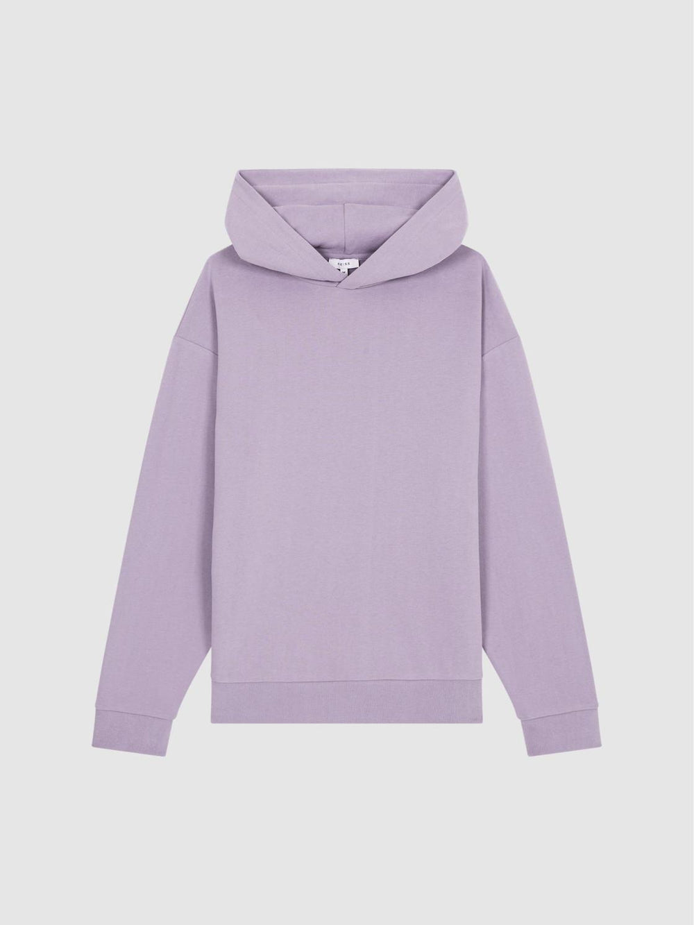 Reiss Sweats &amp; Hoodies | Kace Garment Dye Hoodie Lilac - Men
