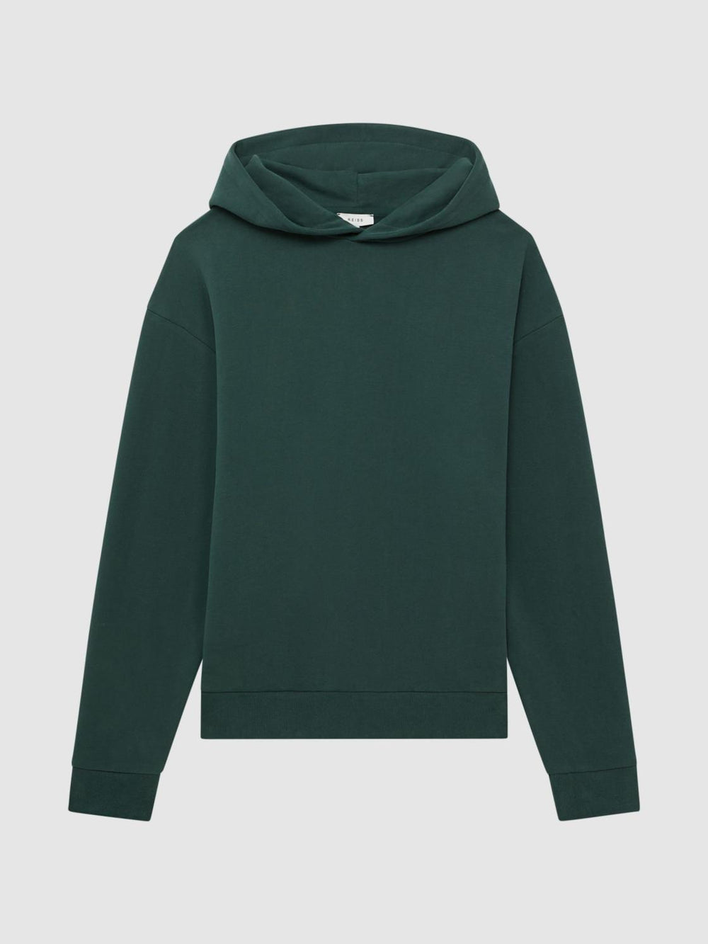 Reiss Sweats &amp; Hoodies | Kace Garment Dye Hoodie Midnight Green - Men