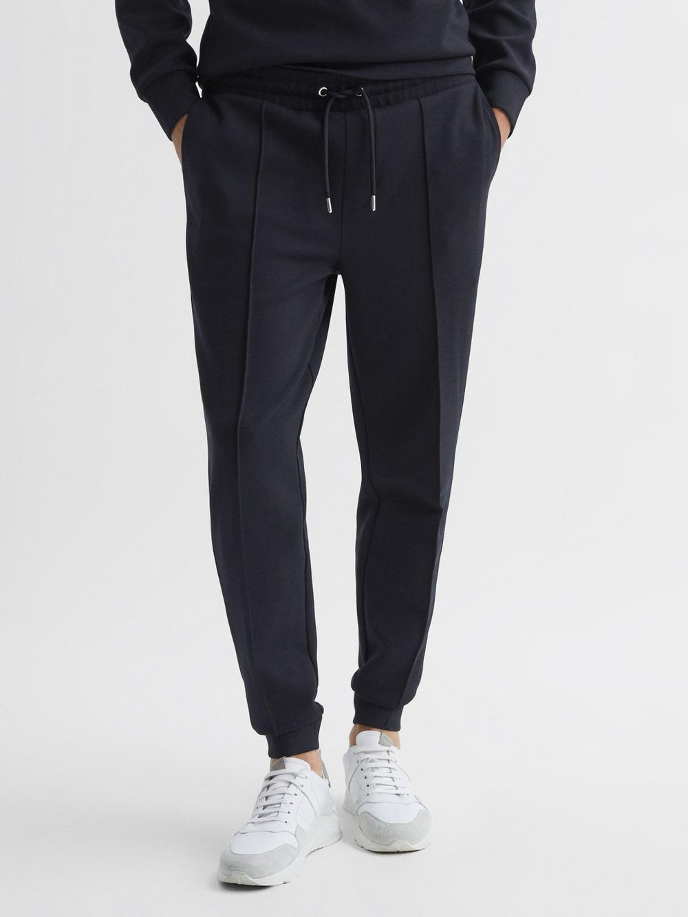 Reiss Sweats &amp; Hoodies | Premier Neoprene Loungewear Joggers Airforce Blue - Men