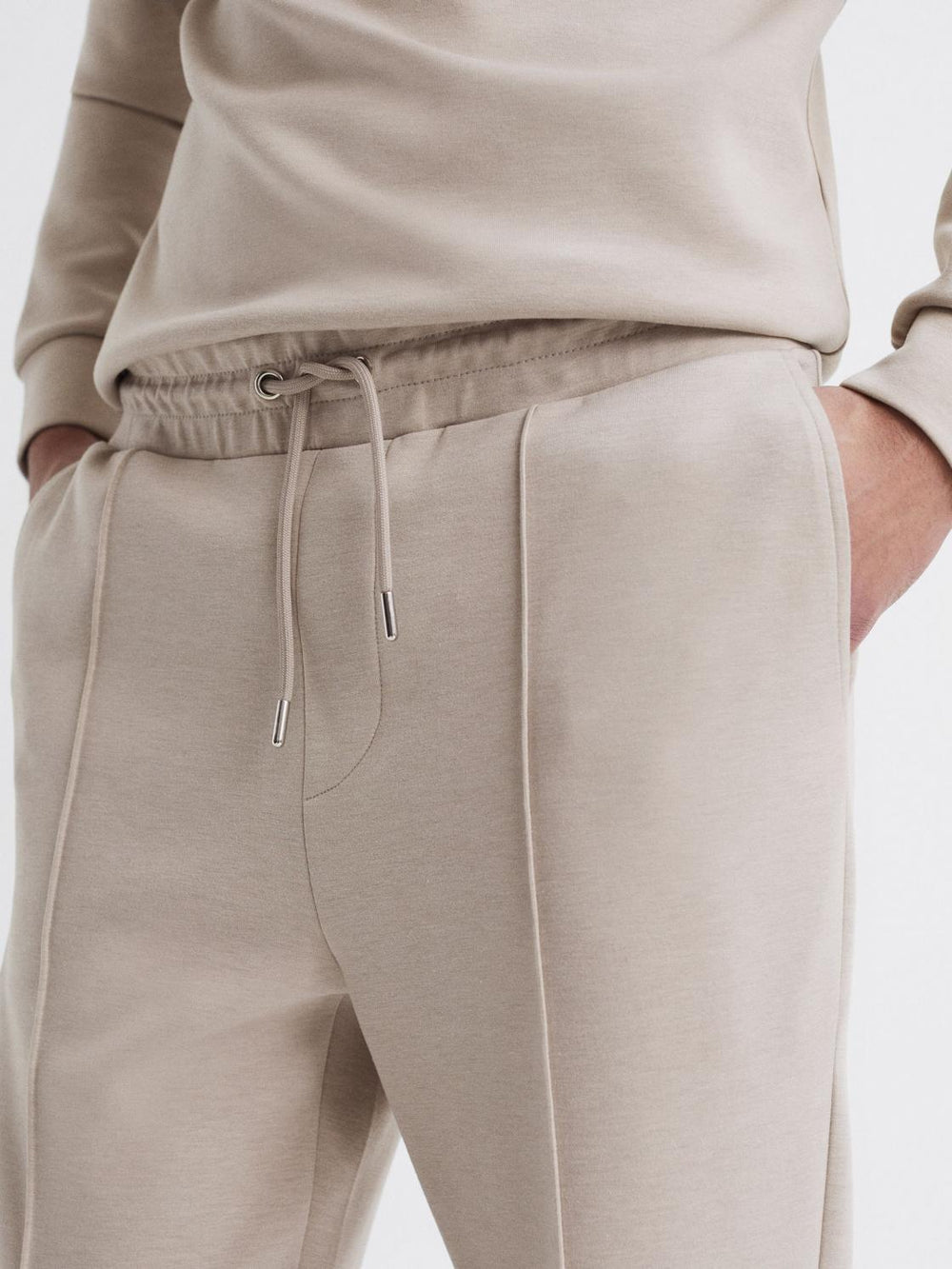 Reiss Sweats &amp; Hoodies | Premier Neoprene Loungewear Joggers Airforce Blue - Men