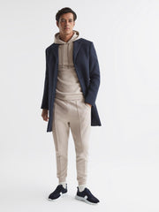 Reiss Sweats &amp; Hoodies | Premier Neoprene Loungewear Joggers Airforce Blue - Men