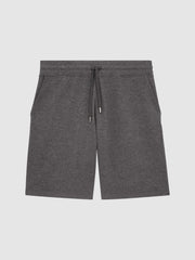 Reiss Sweats &amp; Hoodies | Tyne Jersey Shorts Dark Grey - Men