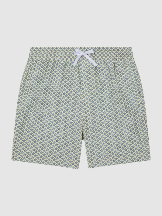 Reiss Swimwear | Bay Starfish Print Swim Shorts Yellow - Children
