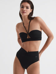 Reiss Swimwear | Calvin Klein Underwear Halterneck Bikini Top Black - Women