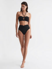 Reiss Swimwear | Calvin Klein Underwear Halterneck Bikini Top Black - Women