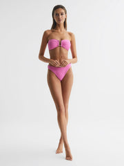 Reiss Swimwear | Carina Bikini Briefs Pink - Women
