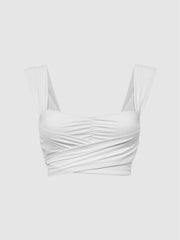 Reiss Swimwear | Cristina Wrap Design Bikini Top Black - Women