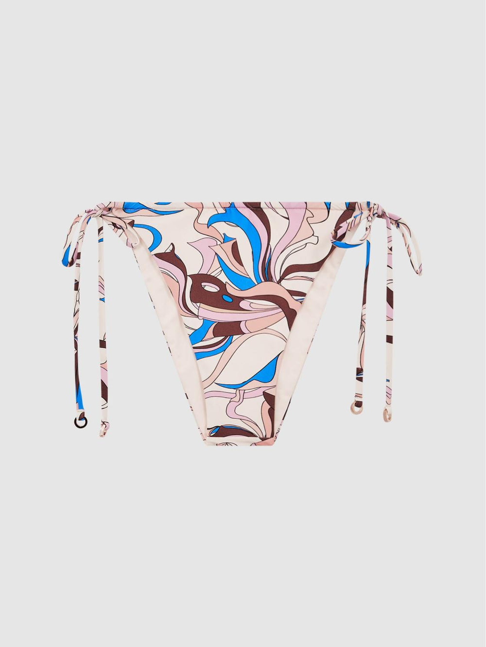 Reiss Swimwear | Jamila Tie Side Printed Bikini Bottoms Multi - Women