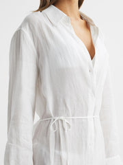 Reiss Swimwear | Keava Midi Dress Navy - Women