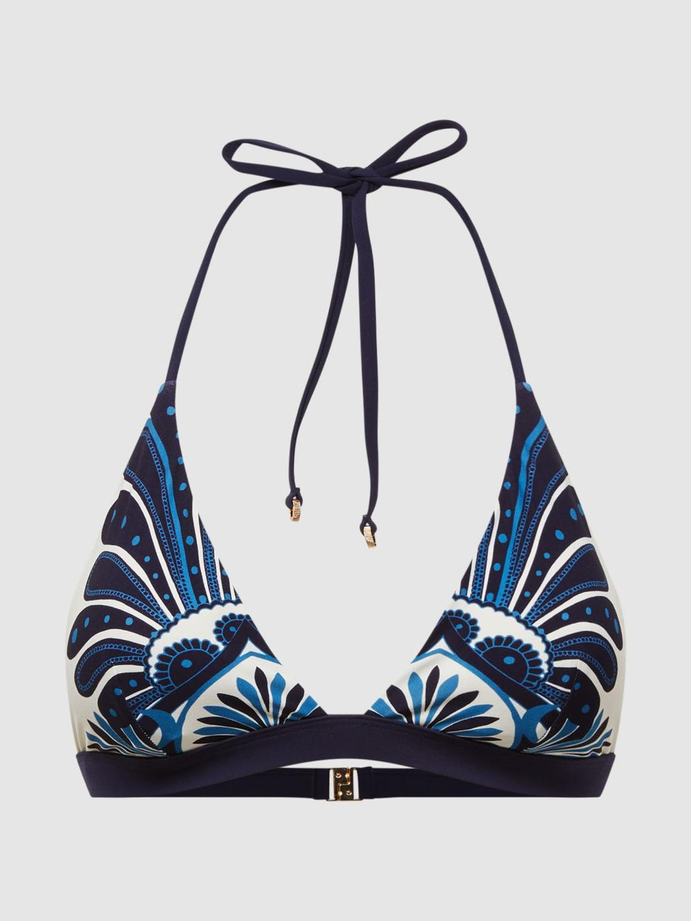 Reiss Swimwear | Lucille Printed Bikini Top White Print - Women