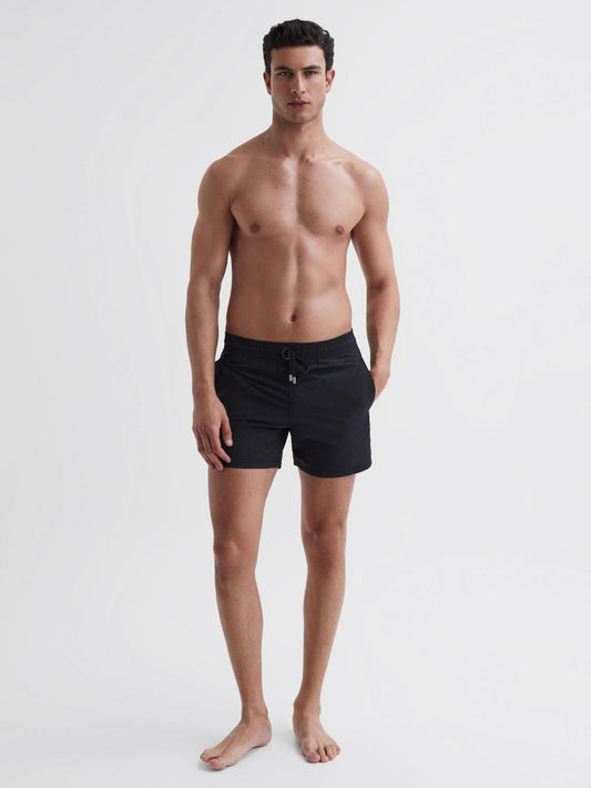 Reiss Swimwear | Moorea Vilebrequin Plain Swim Shorts Black - Men