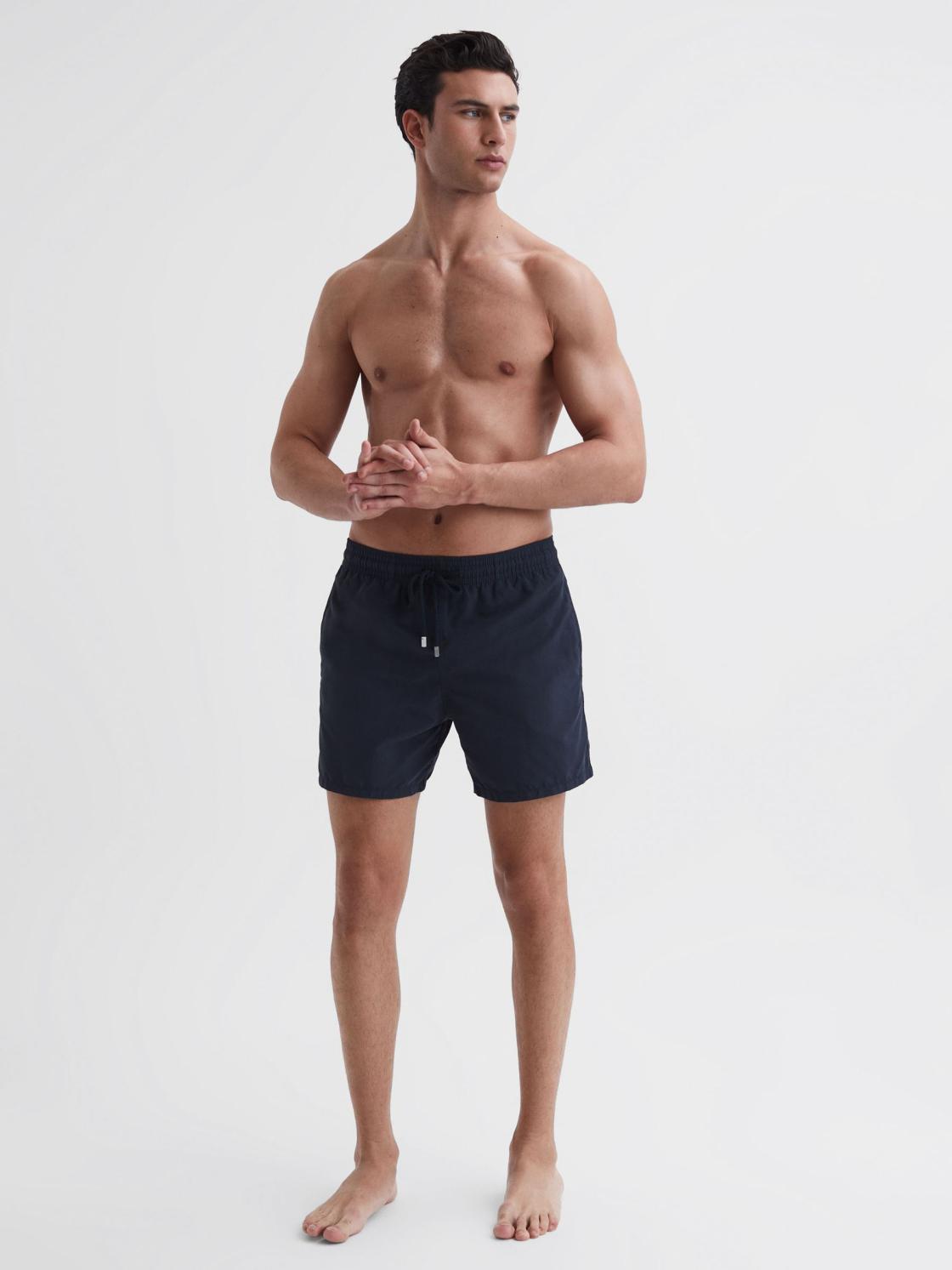 Reiss Swimwear | Moorea Vilebrequin Plain Swim Shorts Navy - Men