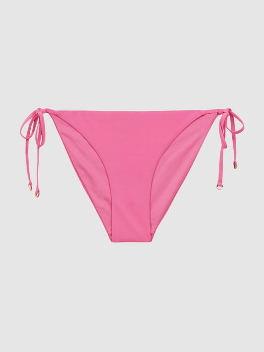 Reiss Swimwear | Ripley Side Tie Bikini Bottoms Pink - Women