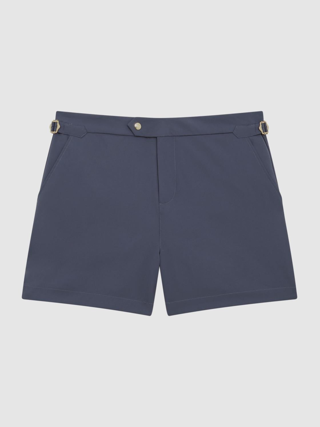 Reiss Swimwear | Sun Side Adjuster Swim Shorts Airforce Blue - Men