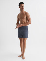 Reiss Swimwear | Sun Side Adjuster Swim Shorts Airforce Blue - Men