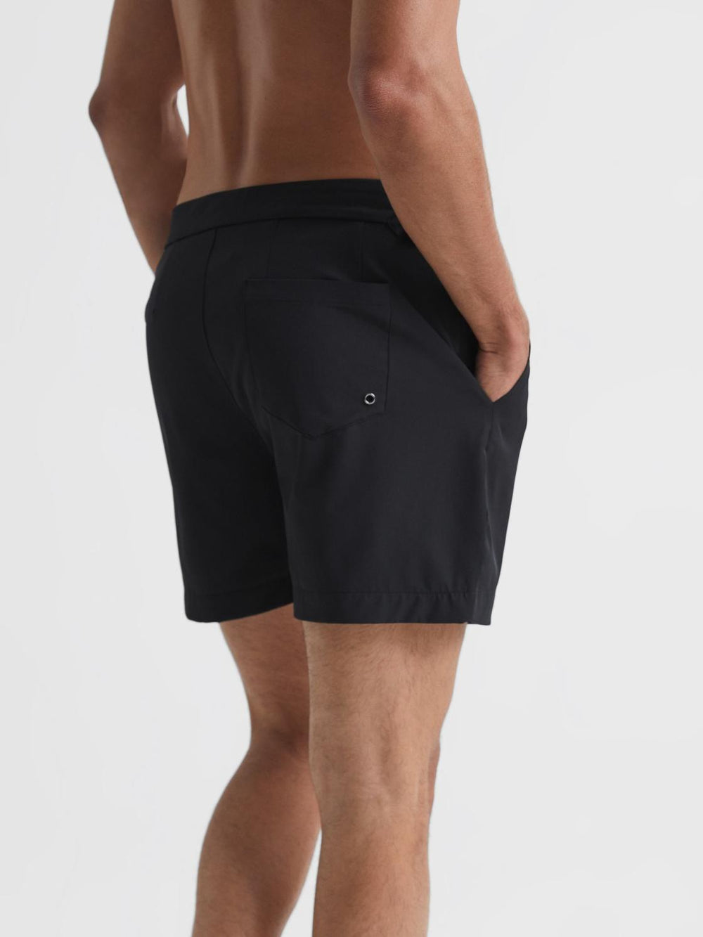 Reiss Swimwear | Sun Side Adjuster Swim Shorts Airforce Blue - Men