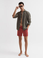 Reiss Swimwear | Sun Side Adjuster Swim Shorts Airforce Blue - Men