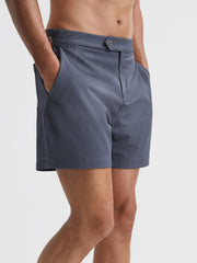 Reiss Swimwear | Sun Side Adjuster Swim Shorts Airforce Blue - Men