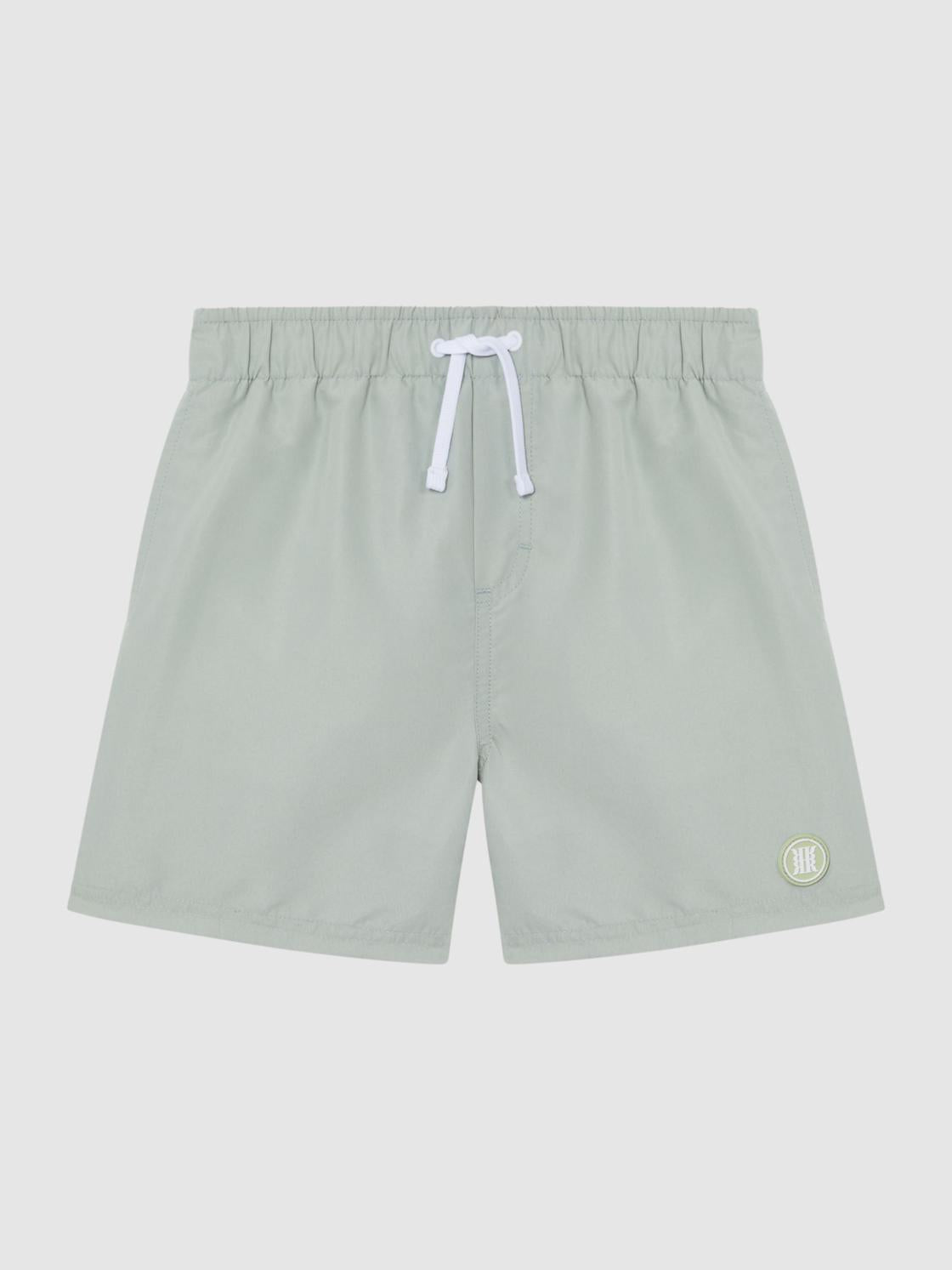 Reiss Swimwear | Wave Plain Drawstring Swim Shorts Bright Blue - Children