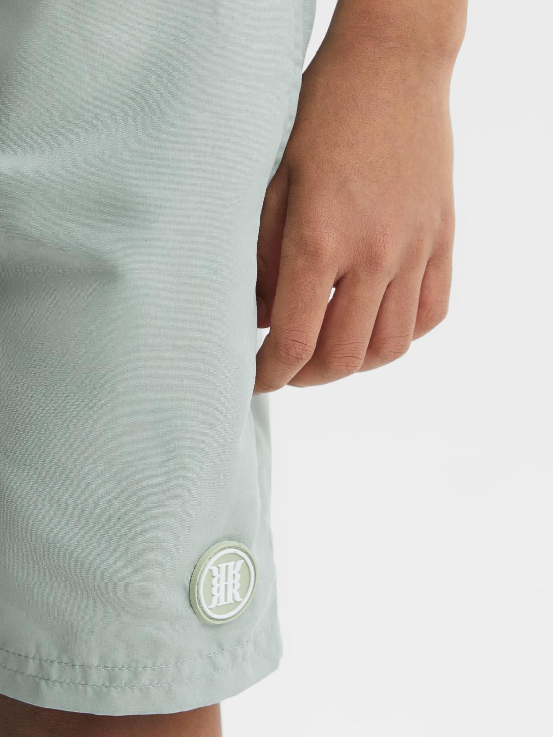 Reiss Swimwear | Wave Plain Drawstring Swim Shorts Bright Blue - Children