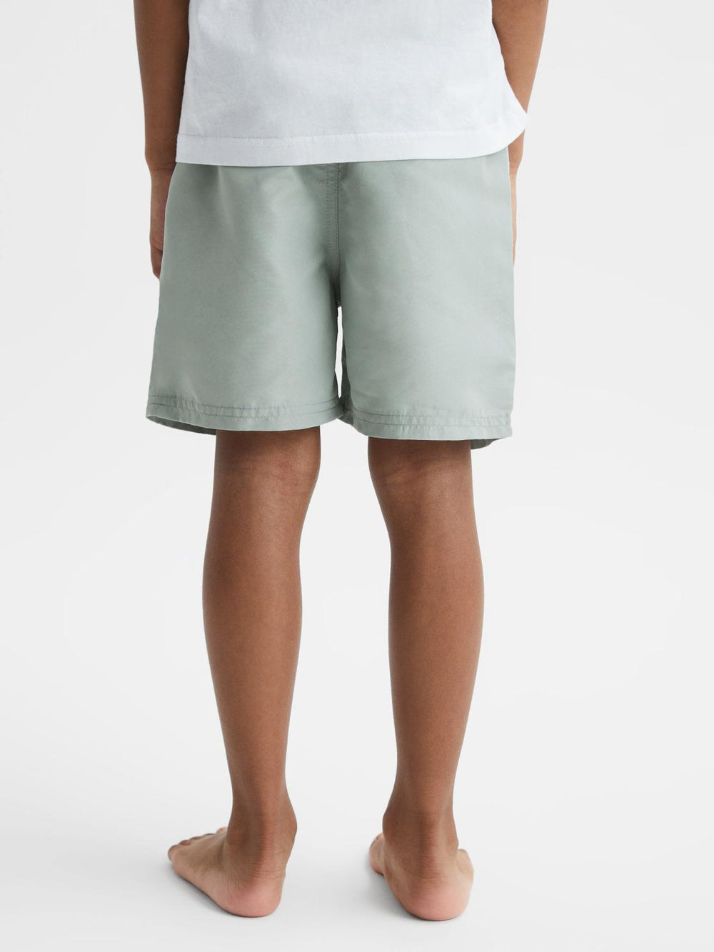 Reiss Swimwear | Wave Plain Drawstring Swim Shorts Bright Blue - Children