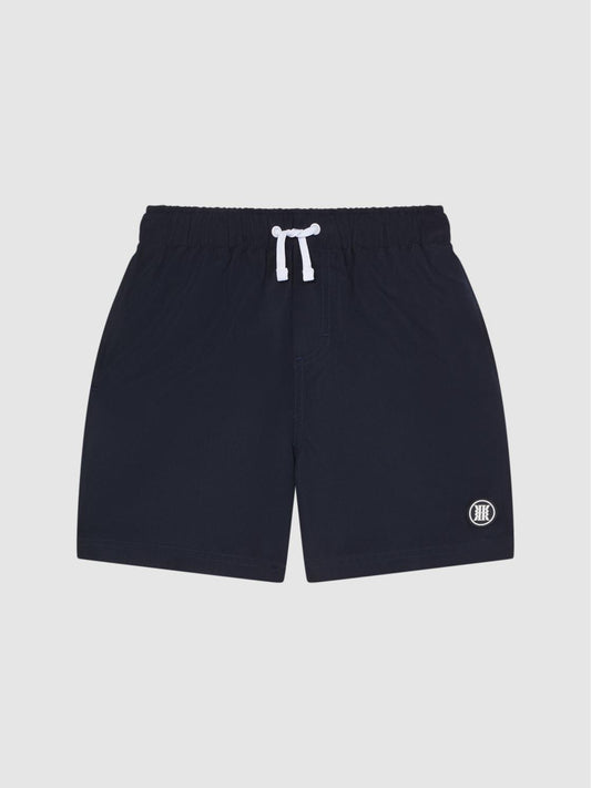 Reiss Swimwear | Wave Plain Drawstring Swim Shorts Navy - Children