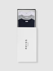 Reiss T-Shirts | Bless 3 Pack Crew Neck T-Shirts Multi - Men
