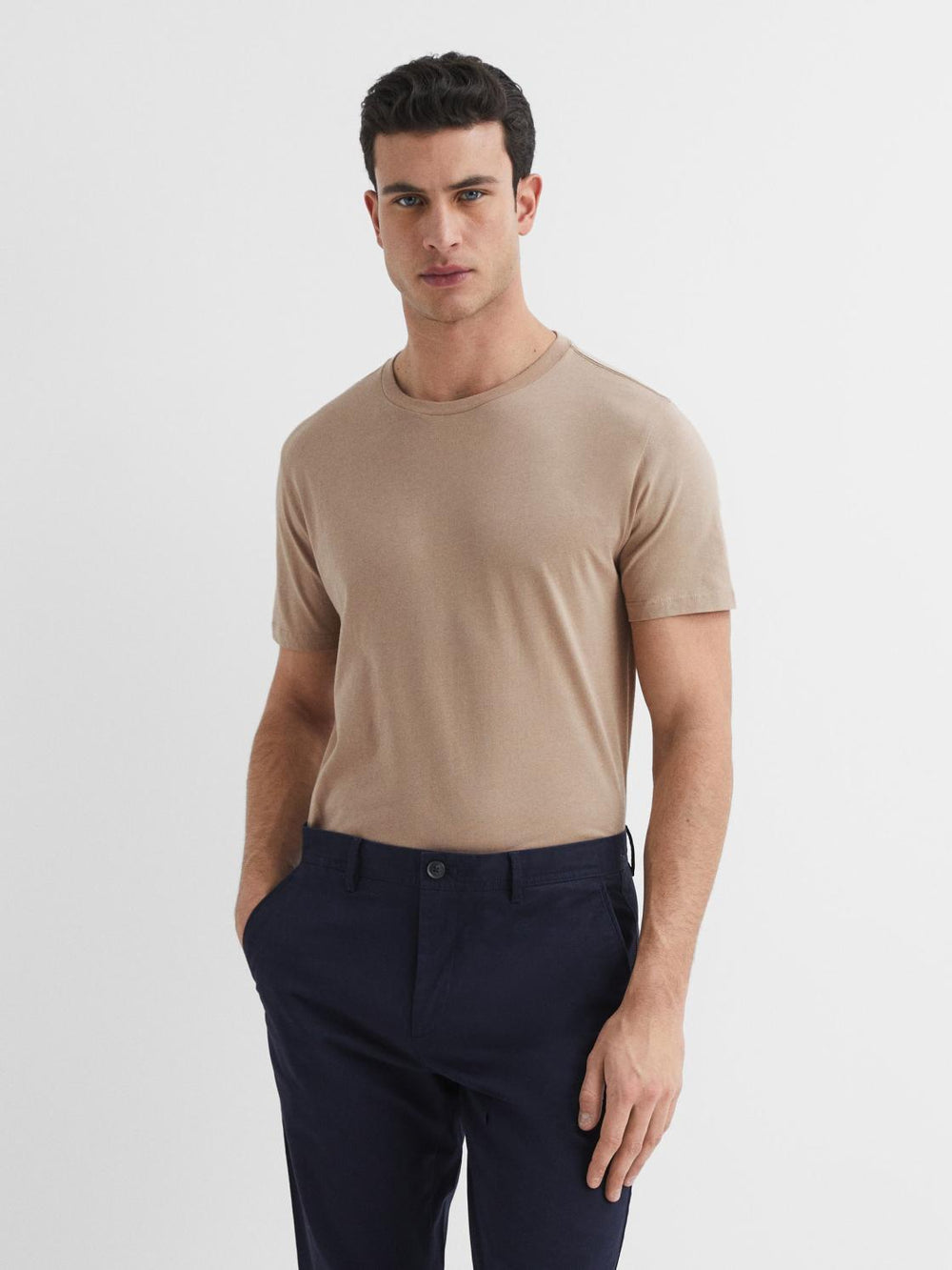 Reiss T-Shirts | Bless 3 Pack Crew Neck T-Shirts Neutral - Men