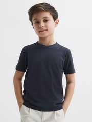 Reiss T-Shirts | Bless Crew Neck T-Shirt Airforce Blue - Children