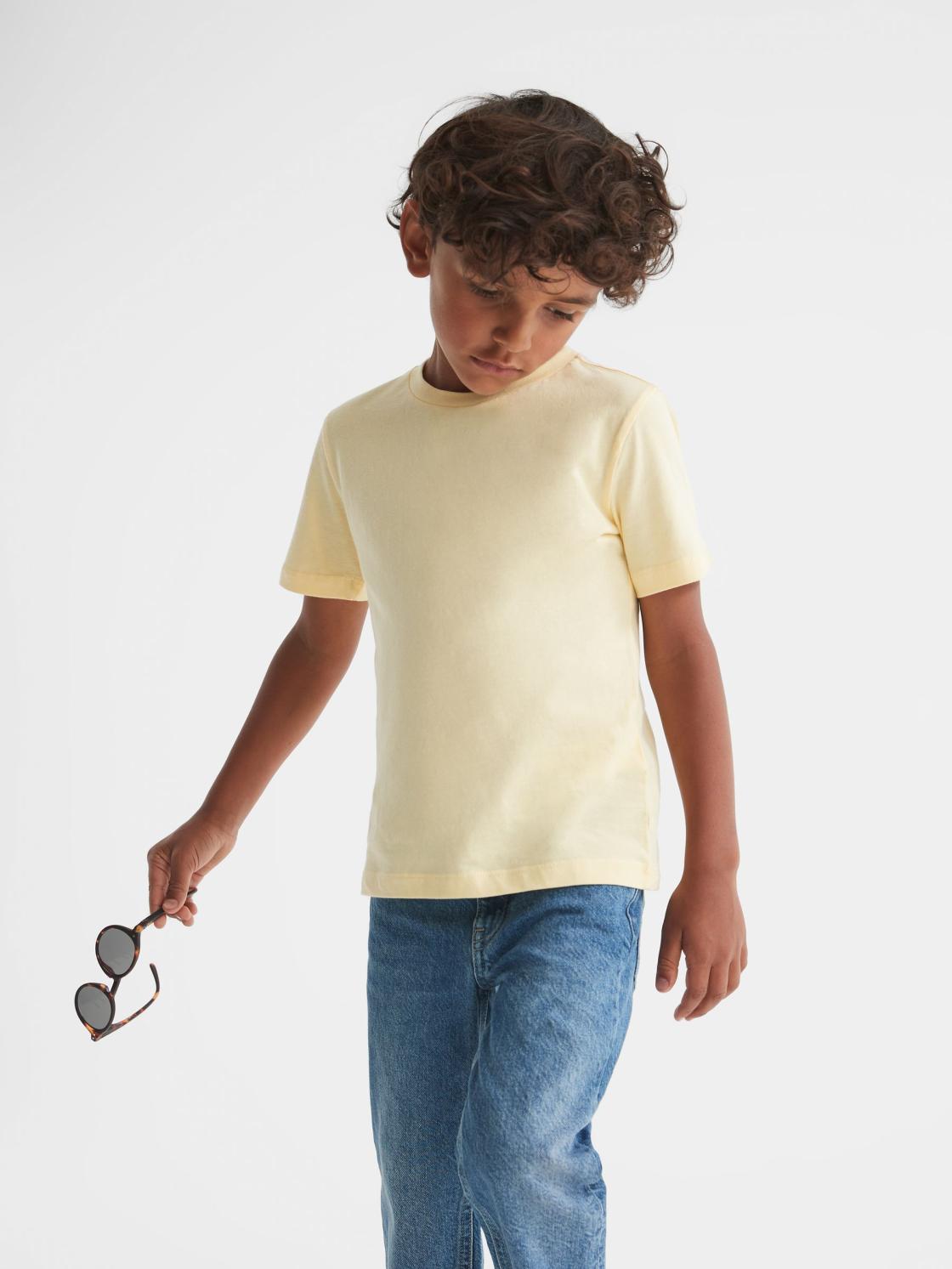 Reiss T-Shirts | Bless Crew Neck T-Shirt Airforce Blue - Children